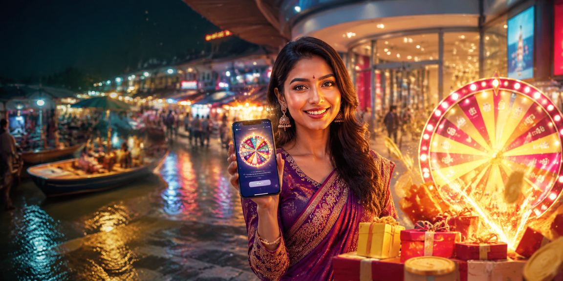 বরিশালে রাতের বাজারে রুলেট গেমের পরিবেশ